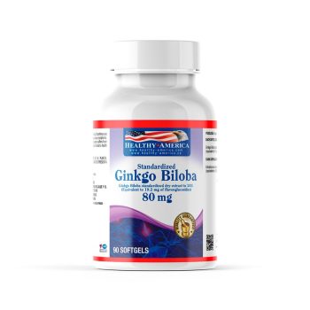 Ginkgo Biloba 80mg - 90 capsulas