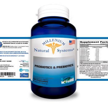 Probioticos + Prebioticos 3,5 billones - 60 capsulas
