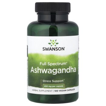 Ashwagandha - 450mg - 100 Capsulas Veganas